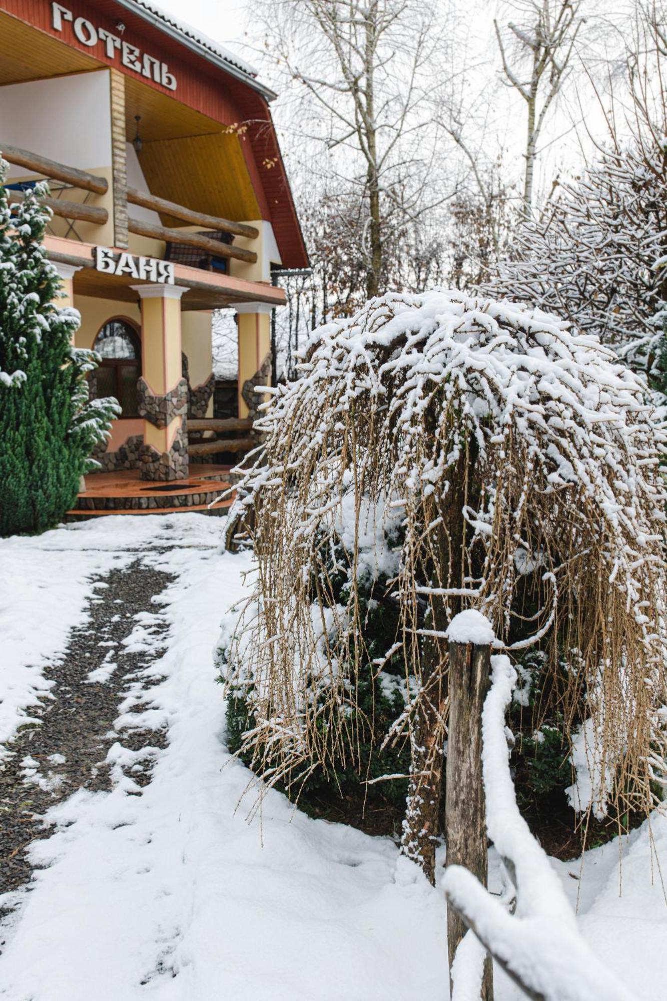 Kolyba Opryshkiv Hotel Nizhneye Selishche Exterior foto
